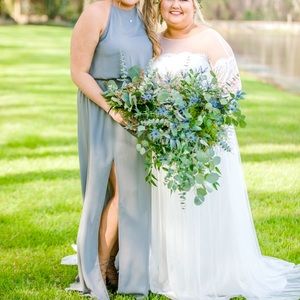 Show Me Your MuMu Heather Halter dress